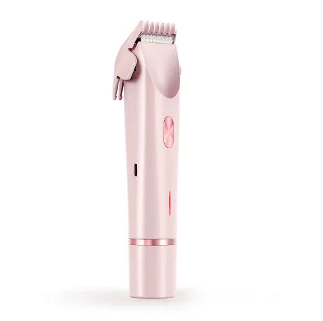 Dual-Head Women’s Electric Razor – Painless Bikini Trimmer & Detachable Shaver