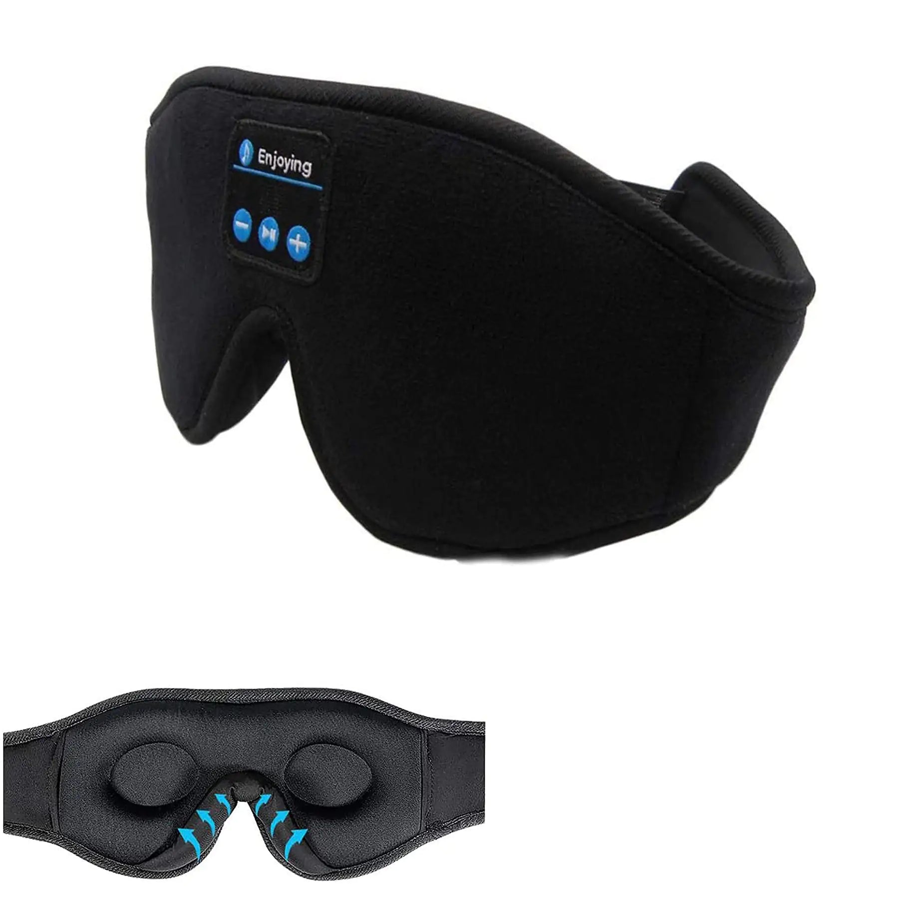 Comfort Audio Wireless Eye Mask – Relaxation Redefined